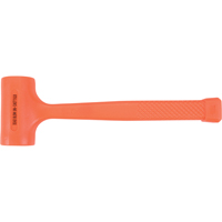 Dead Blow Hammer, 24 oz., Textured Grip, 12-3/4" L M & M Nord Ouest Inc