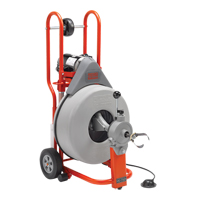 Drum Machine Drain Cleaner K-750, Electric, 3/4" x 100' M & M Nord Ouest Inc