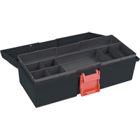 Heavy-Duty Tool Box, 15" W x 7" D x 5-1/2" H, Black M & M Nord Ouest Inc