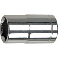 SAE Socket, 1/4", 1/4" Drive, 6 Points, Deep M & M Nord Ouest Inc
