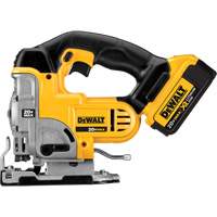 Ensemble de scie sauteuse, 20 V, Lithium-ion, 0-3000 coups/min, 1" Longueur de la course M & M Nord Ouest Inc