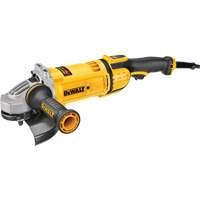 Large Angle Grinder with No Lock-On Switch, 7", 120 V, 15 A, 8500 RPM M & M Nord Ouest Inc