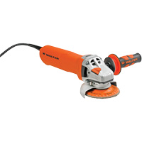 Mini Grinder with ZIP™ Grinding Wheels, 4-1/2", 120 V, 8 A, 10000 RPM TLZ237 | M & M Nord Ouest Inc