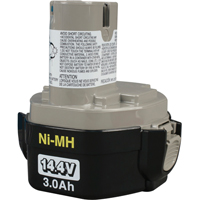 Battery, Ni-MH, 14.4 V, 3 A M & M Nord Ouest Inc