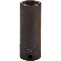 Douille, Chocs, 3/4", Prise 3/8", 6 pans, Profond M & M Nord Ouest Inc