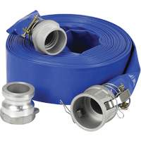 Lay-Flat Discharge Hose Kit for Water Pump, 2" x 600" M & M Nord Ouest Inc