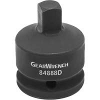 Adapter Socket, Impact, 3/4" Drive, 1/2" Socket, 2.126" L, Ball M & M Nord Ouest Inc
