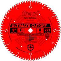 TCS Industrial Saw Blade - Crosscut & Finishing, 9", 72 Teeth, Wood Use M & M Nord Ouest Inc