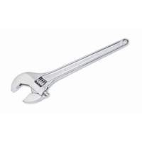Adjustable Tapered Handle Wrench - Carded, 15" L, 1-11/16"/43 mm Max Width, Chrome/Polished M & M Nord Ouest Inc