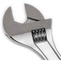Adjustable Tapered Handle Wrench - Carded, 15" L, 1-11/16"/43 mm Max Width, Chrome/Polished M & M Nord Ouest Inc