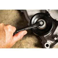 X6 Black Oxide Spline Ratcheting Wrench Set, Combination/Open-Ended, 7 Pieces, Metric M & M Nord Ouest Inc