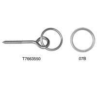Campbell&reg; Welded Ring, 2", Nickel-Plated M & M Nord Ouest Inc