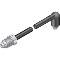 TUYAU GAZ,5/8-18 RACCORD RH-96", NOIR M & M Nord Ouest Inc