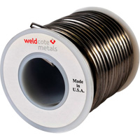 Common Solder, Lead-Free, 95% Tin 5% Antimony, Solid Core, 0.09375" Dia. M & M Nord Ouest Inc