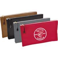 4-Pack Zipper Tool Pouches, Tool Holder, Canvas, 1 Pockets M & M Nord Ouest Inc
