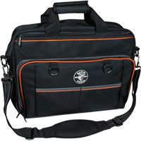 Tradesman Pro Tech Bag with Laptop Pocket, Polyester, 22 Pockets, Black/Orange M & M Nord Ouest Inc