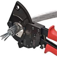 Coupe-c&acirc;ble &agrave; cliquet pour conducteurs en aluminium &agrave; &acirc;me d'acier, 13-3/4" M & M Nord Ouest Inc