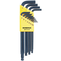 Balldrive L-Style Hex Key Set, 12 Pcs. M & M Nord Ouest Inc