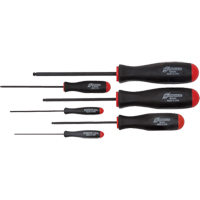 Jeux de tournevis ball driver - M&eacute;trique, 6 mcx M & M Nord Ouest Inc