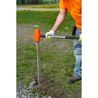 Indestructible Sledge Hammer, 8 lbs., 30", Fibreglass Handle M & M Nord Ouest Inc