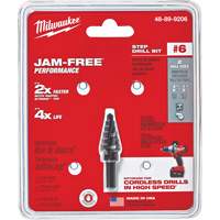 Foret &eacute;tag&eacute; no 6, 3/8" - 1/2", Incr&eacute;ments de 1/16", Acier rapide M & M Nord Ouest Inc