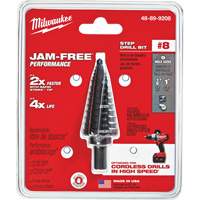 Foret &eacute;tag&eacute; no 8, 1/2" - 1", Incr&eacute;ments de 1/16", Acier rapide M & M Nord Ouest Inc