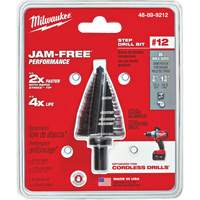 Foret &eacute;tag&eacute; no 12, 7/8" - 1-3/8", Acier rapide M & M Nord Ouest Inc