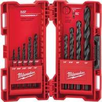 Thunderbolt&reg; Drill Bit Set, 14 Pieces, Steel M & M Nord Ouest Inc