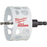 Hole Dozer Hole Saw with Arbor, 3", 1-5/8" Depth of Cut, Bi-Metal M & M Nord Ouest Inc