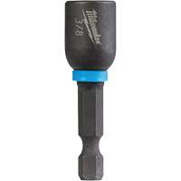 Shockwave Impact Duty Nut Driver, 1/4" Tip, 3/8" Drive, 1-7/8" L, Magnetic M & M Nord Ouest Inc