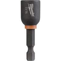 Shockwave Impact Duty Nut Driver, 1/4" Tip, 7/16" Drive, 1-7/8" L, Magnetic M & M Nord Ouest Inc