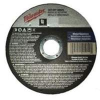 Meules &agrave; tronçonner renforc&eacute;es, 5" x 0,045", Arbre de 7/8", Type 1, Oxyde d'aluminium, 13580 Tr/min M & M Nord Ouest Inc