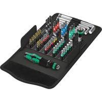 Jeu de tournevis Multi 100 Kraftform Kompakt 52 mcx, 6-1/32" lo, Prise Plastique M & M Nord Ouest Inc