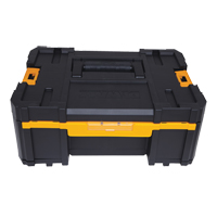 Coffre &agrave; outils avec tiroir simple profond TSTAK III, 16-3/4" x 12-1/4" x 6-7/8'', Noir M & M Nord Ouest Inc