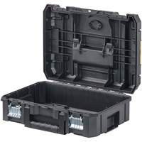 Coffre &agrave; outils avec dessus plat TSTAK II, 17-1/4" x 13" x 6-3/8", Noir M & M Nord Ouest Inc