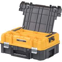 Coffre &agrave; outils avec poign&eacute;e longue TSTAK I, 17-1/4" x 13" x 6-3/8", Noir M & M Nord Ouest Inc