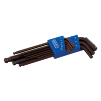 Long Arm Ball Hex Key Set, 9 Pcs., Metric M & M Nord Ouest Inc