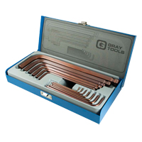 Long Arm Ball Hex Key Set, 13 Pcs., Imperial M & M Nord Ouest Inc