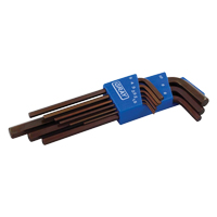 Extra Long Arm Hex Key Set, 9 Pcs., Metric M & M Nord Ouest Inc