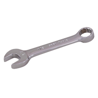 Cl&eacute; mixte courte, 12 pans, 1/4", Fini Chrome M & M Nord Ouest Inc