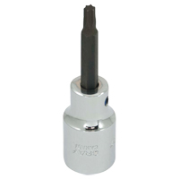 Socket, Torx&reg;, T-27 x 3" L, 1/2" Square Drive Drive M & M Nord Ouest Inc