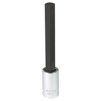 Extra Long Bit  Socket, 10 mm x 4" L, 3/8" Drive M & M Nord Ouest Inc