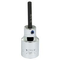 Bit Socket, 3/8" x 2-1/4" L, 3/8" Drive M & M Nord Ouest Inc