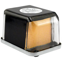 BF909 Filtre &agrave; carburant et s&eacute;parateur d'eau &agrave; deux &eacute;tages en verre de type boîte M & M Nord Ouest Inc