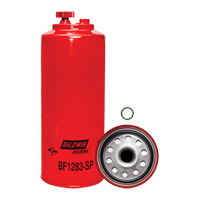 BF1283-SP Filtre &agrave; carburant s&eacute;parateur d'eau &agrave; visser avec orifice pour capteur & drain M & M Nord Ouest Inc