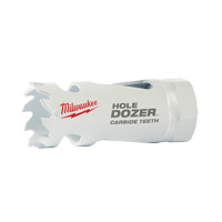 Hole Dozer with Carbide Teeth, 1", 1-3/5" Depth of Cut, Carbide M & M Nord Ouest Inc