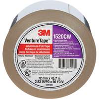 Venture Tape Aluminum Foil Tape, 1.8 mils Thick, 72 mm (3") x 45.7 m (150') M & M Nord Ouest Inc