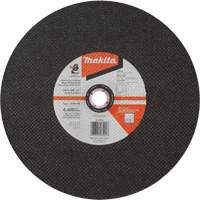 Abrasive Cut-Off Wheel, 14" x 3/32", 1" Arbor, Type 1, Aluminum Oxide, 4400 RPM M & M Nord Ouest Inc