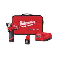 M12 Fuel Surge Hex Hydraulic Driver Kit, 1/4", 450 in-lbs Max. Torque, 12 V, Lithium-Ion M & M Nord Ouest Inc