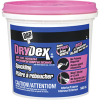 Pl&acirc;tre &agrave; reboucher DryDex, 946 ml, Contenant en plastique M & M Nord Ouest Inc